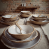 Handgemaakt Knock on Wood servies