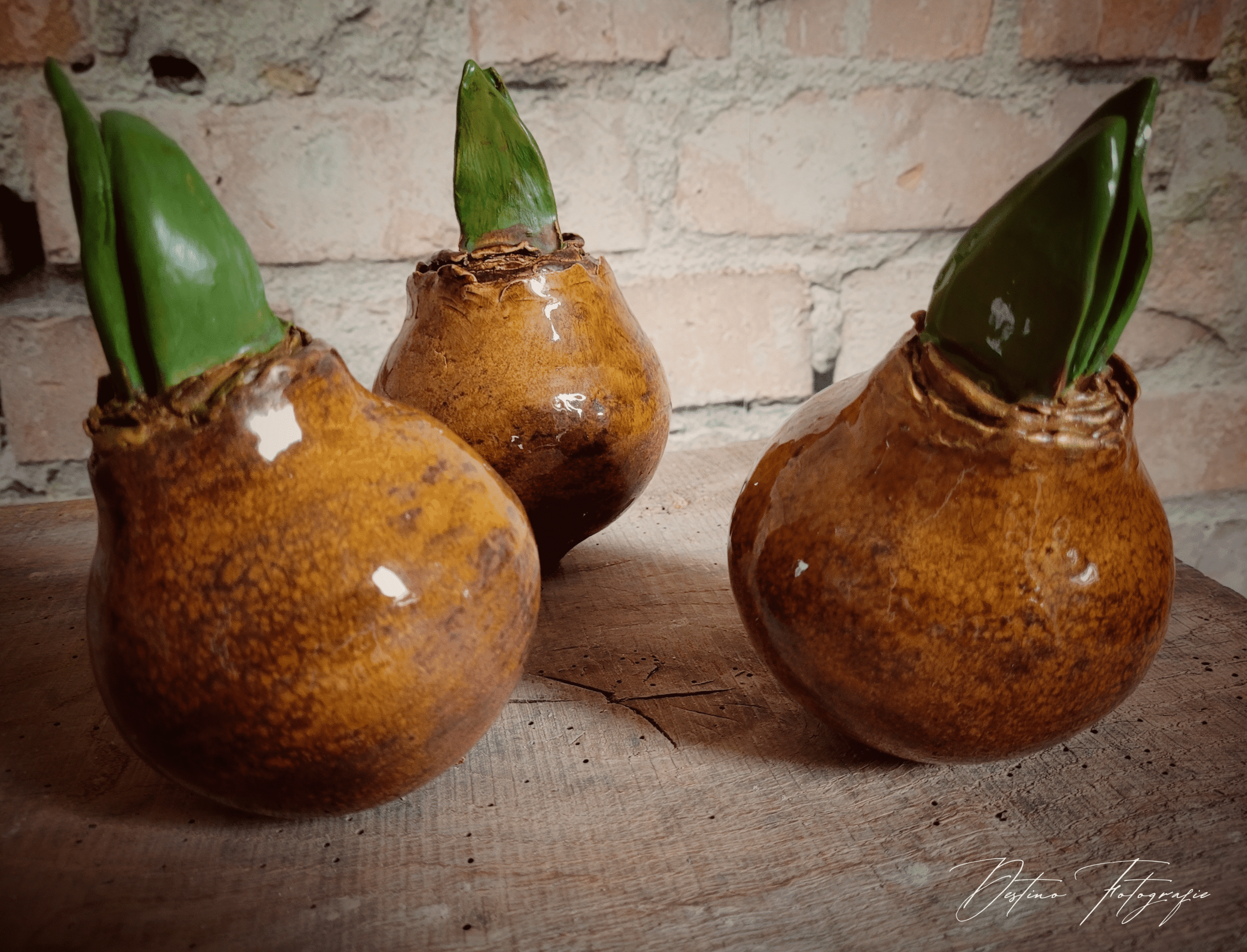 Handgemaakte grote voorjaarsbollen keramiek - Afbeelding 4