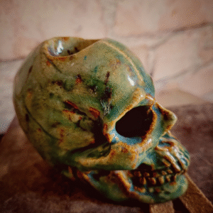Skull kaarsenstandaard - smudgebrander