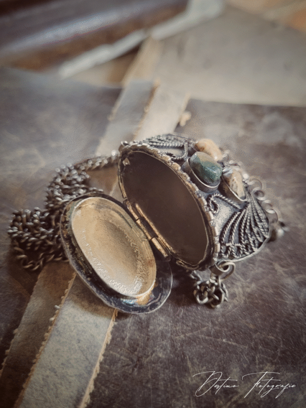 Vintage ketting herbal sence - Afbeelding 2