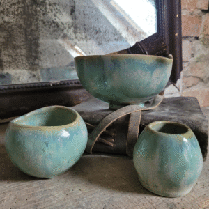 Matcha set Caribbean Blue