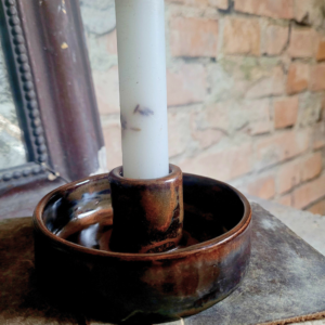 handgemaakte kandelaar Bronze